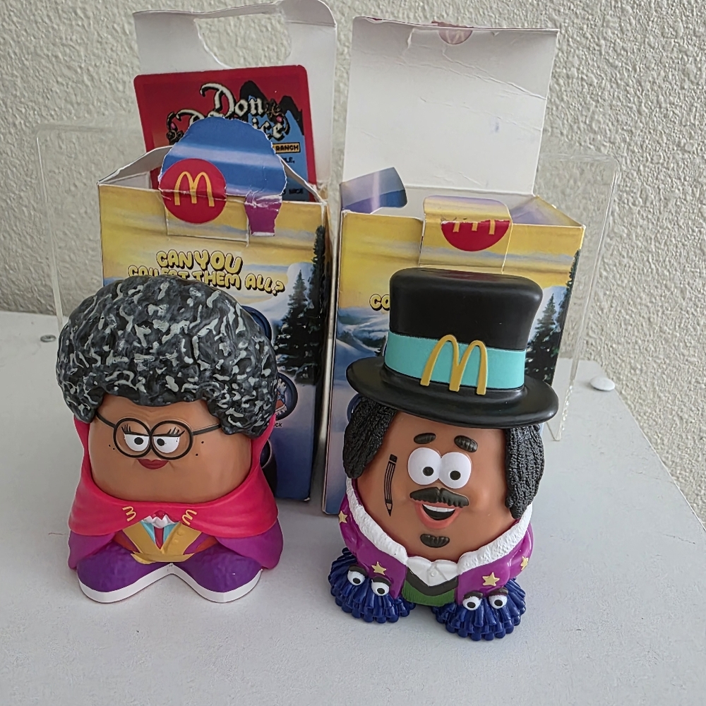 McNugget Buddies Mcdonald’s toy 2023 Kerwin Frost  Don Bernice Open Damaged Box